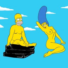 Naked MARGE SIMPSON in Tram Pararam gallery 