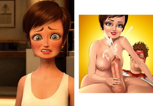 Fucking toons Roxanne Ritchi from Megamind xxx scenes