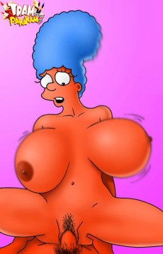 Marge Simpson busty slut in Tram Pararam gallery 