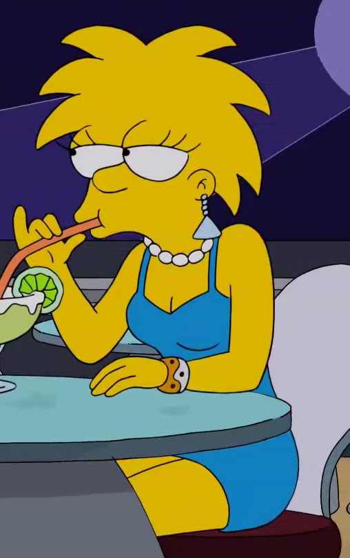 Adult woman Lisa Simpson xxx cartoon